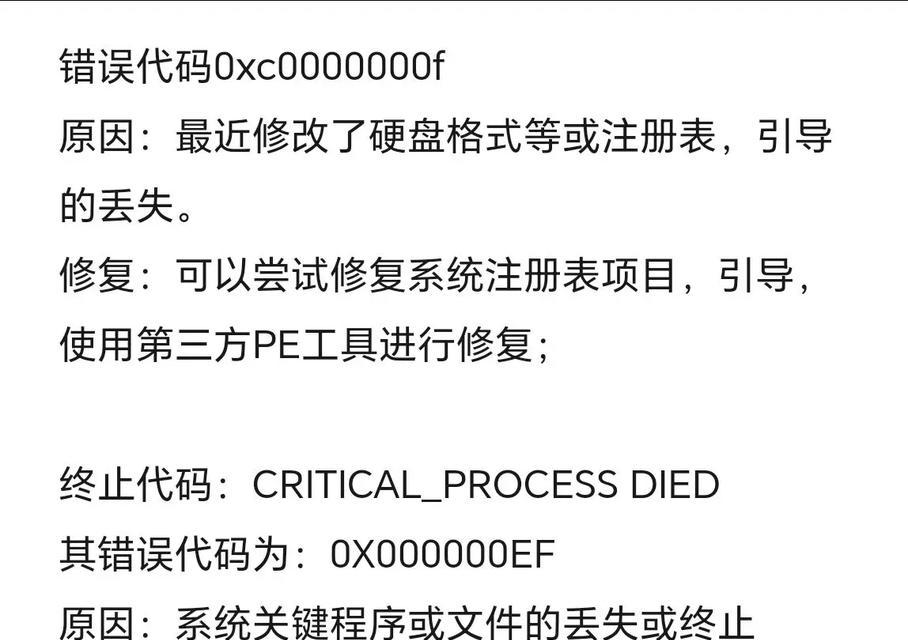 电脑装了XP系统出现蓝屏,如何解决?(蓝屏问题解决方案及注意事项)