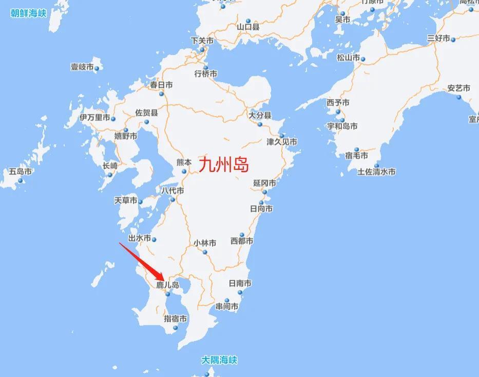 ​日本在世界的地理位置以及樱岛火山所处的地理位置