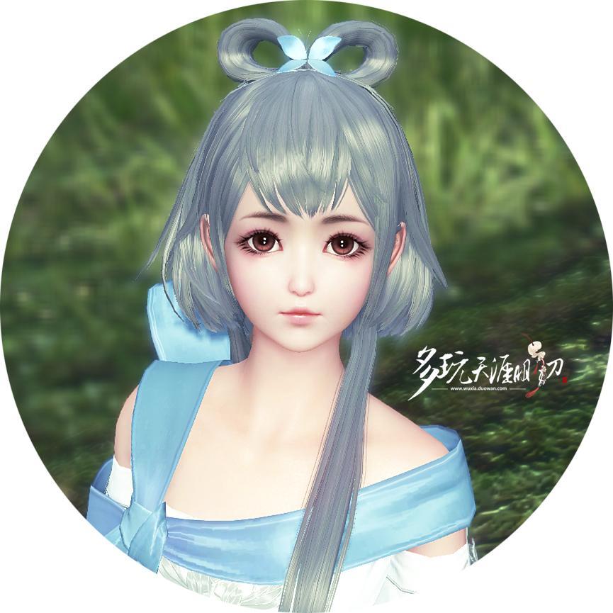 俏皮小可爱大眼睛《天涯明月刀OL》少女捏脸数据享
