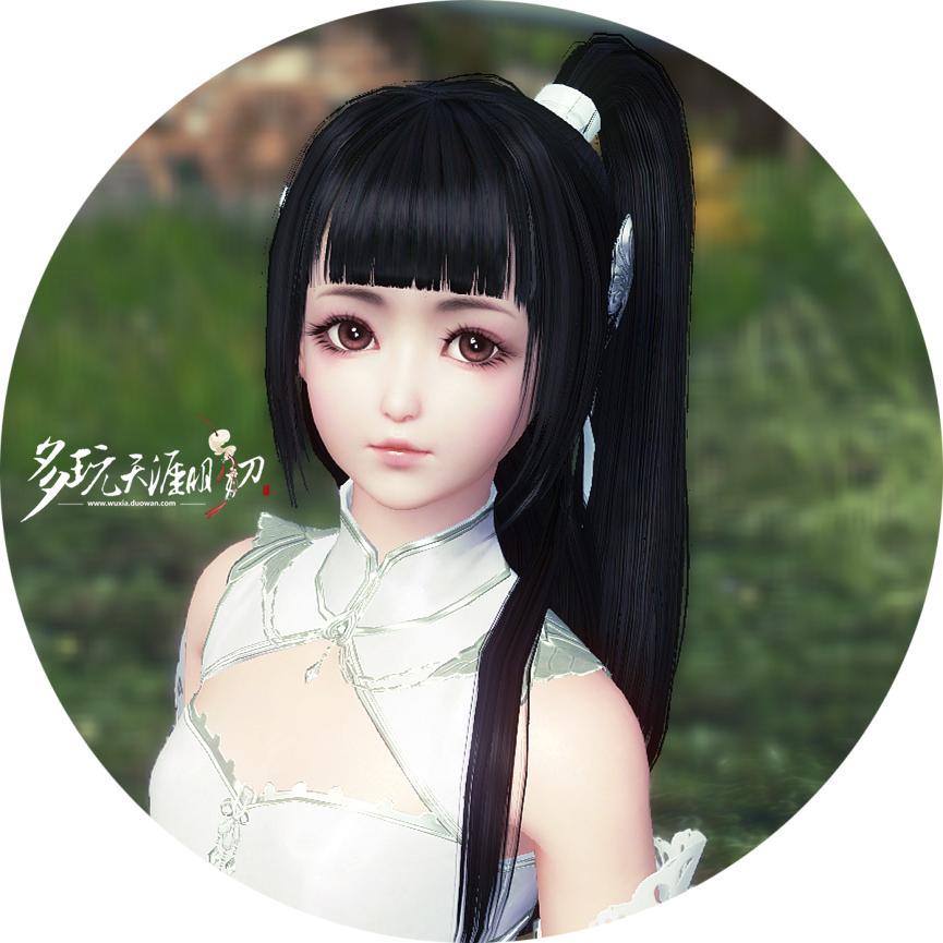 俏皮小可爱大眼睛《天涯明月刀OL》少女捏脸数据享