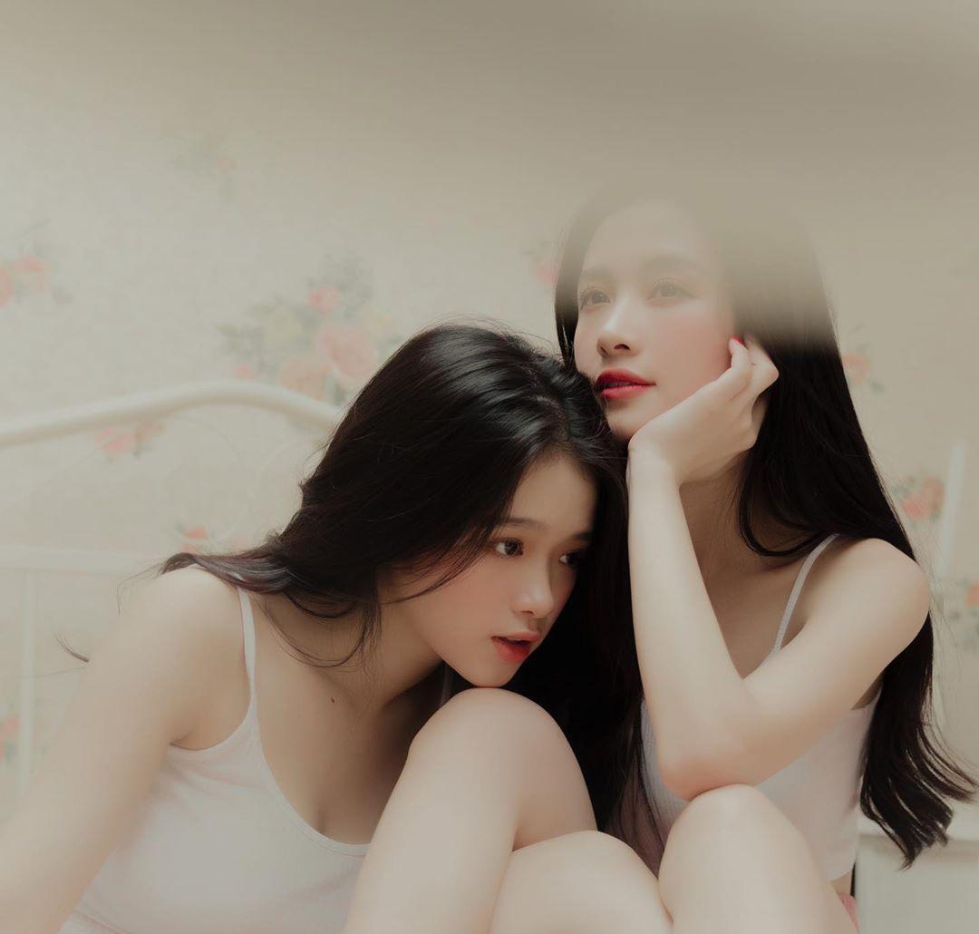 模特姐妹花超美写真