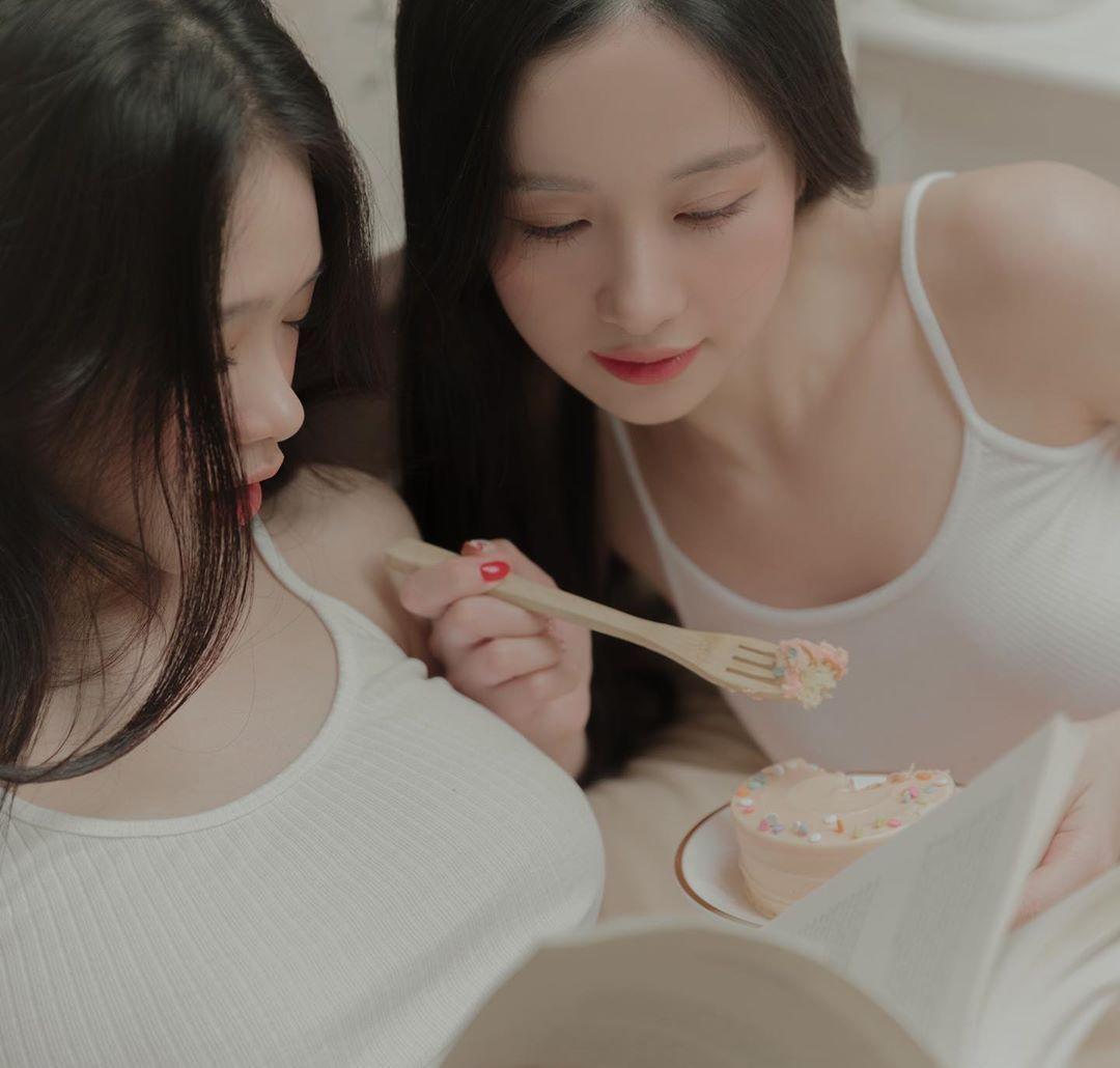 模特姐妹花超美写真