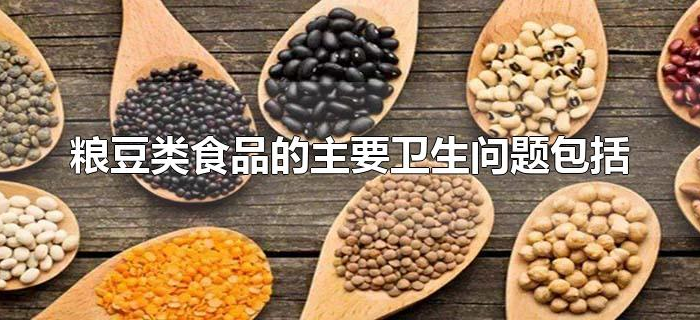 粮豆类食品的主要卫生问题包括 粮豆类食品的主要卫生问题包括(粮豆的主要卫生问题)