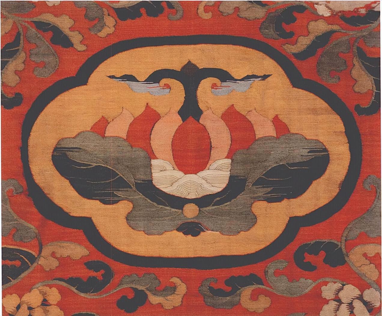 中国传统纹样,莲花纹!美