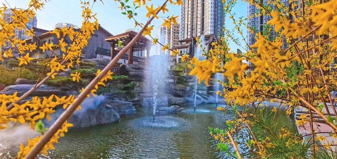 亚星江南小镇实景公园,邀你共赏意趣春天