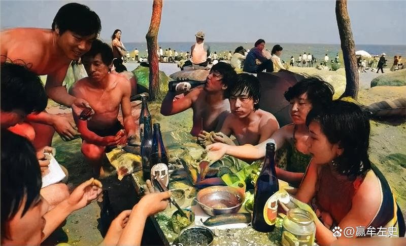 老照片:80年代的河北秦皇岛,百货大楼、永乐酒吧、新闻影院