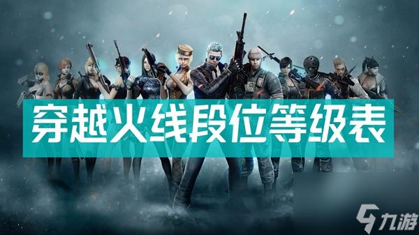 穿越火线段位等级表