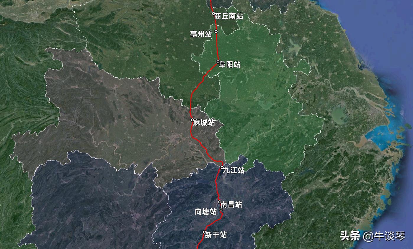 ​K1138次列车运行线路图：广西南宁开往山东青岛，全程2781公里