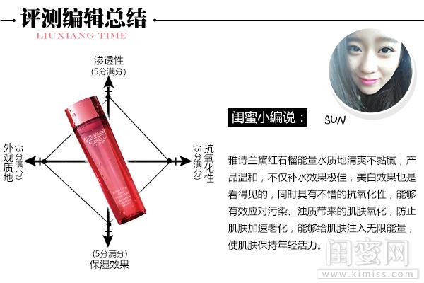 雅诗兰黛红石榴水滋润型的功效(雅诗兰黛红石榴能量水评测)