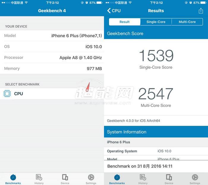 ​Geekbench 4手机跑分软件快测：A9单核称帝，MTK多核封王