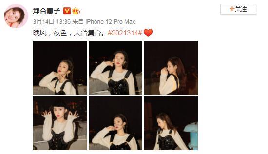 郑合惠子写真大片曝光 尽显港风复古风情