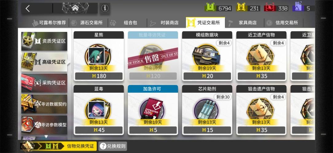 明日方舟黄票换寻访一共需要多少黄票