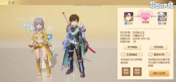 梦想新大陆怎么结婚