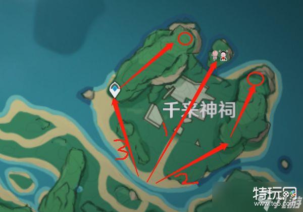 ​原神供奉栖木三个位置攻略
