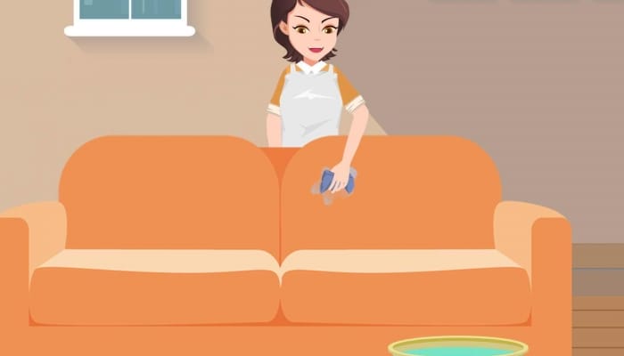 皮沙发脏了怎么清洗