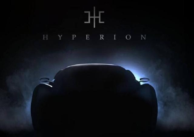 Hyperion 氢能源动力跑车(HYPERION发布氢燃料电池跑车XP-1预告图) Hyperion 氢能源动力跑车(HYPERION发布氢燃料电池跑车XP