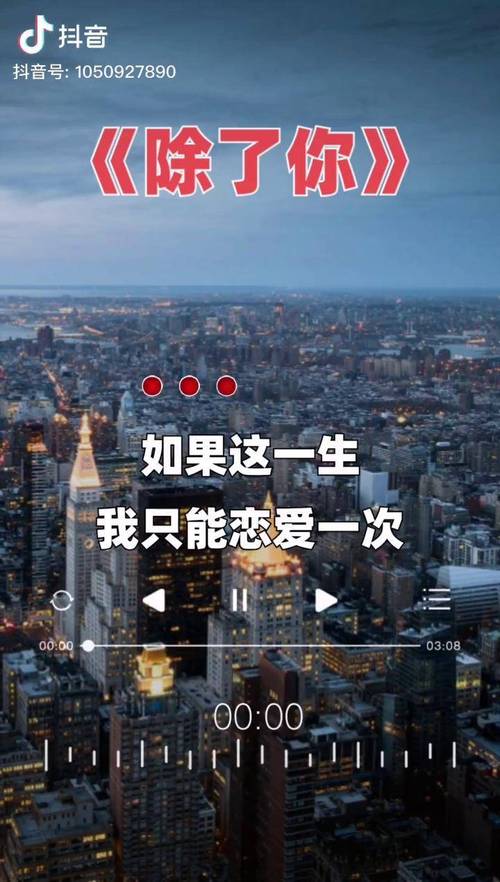 如果这一生我只能恋爱一次是什么歌（如果这一生我只能恋爱一次是啥歌）