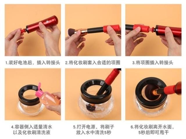 化妆刷能用肥皂洗吗(女人用的化妆刷上) 化妆刷能用肥皂洗吗 女人用的化妆刷上