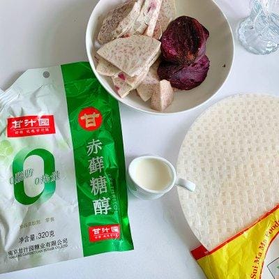 不用糯米粉不用春卷皮做雪媚娘(低卡春卷皮雪媚娘) 不用糯米粉不用春卷皮做雪媚娘 低卡春卷皮雪媚娘