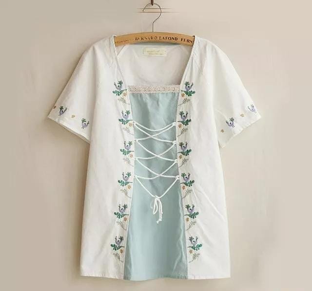 牛仔服上如何绣一朵可爱的小花(嫌弃衣服单调那就绣些小花) 牛仔服上如何绣一朵可爱的小花 嫌弃衣服单调那就绣些小花