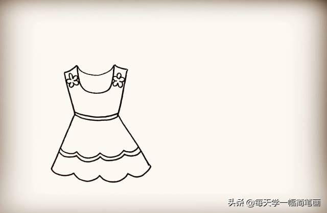 衣服100种画法简笔画(每天学一幅简笔画--60种衣服的简单简笔画画法) 衣服100种画法简笔画 每天学一幅简笔画