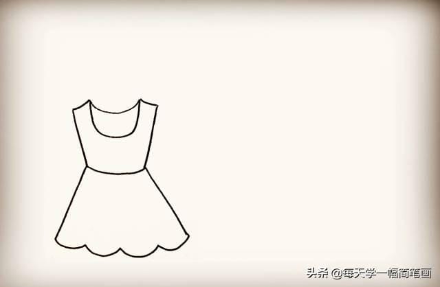 衣服100种画法简笔画(每天学一幅简笔画--60种衣服的简单简笔画画法) 衣服100种画法简笔画 每天学一幅简笔画