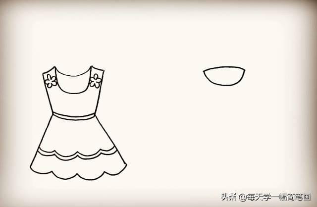 衣服100种画法简笔画(每天学一幅简笔画--60种衣服的简单简笔画画法) 衣服100种画法简笔画 每天学一幅简笔画