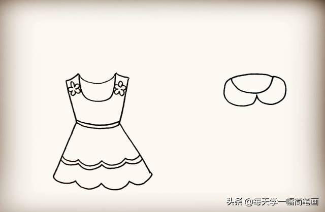 衣服100种画法简笔画(每天学一幅简笔画--60种衣服的简单简笔画画法) 衣服100种画法简笔画 每天学一幅简笔画