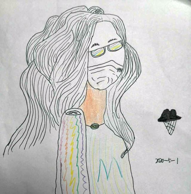 儿童水粉笔画卡通人物(夏天说儿童美术) 儿童水粉笔画卡通人物 夏天说儿童美术