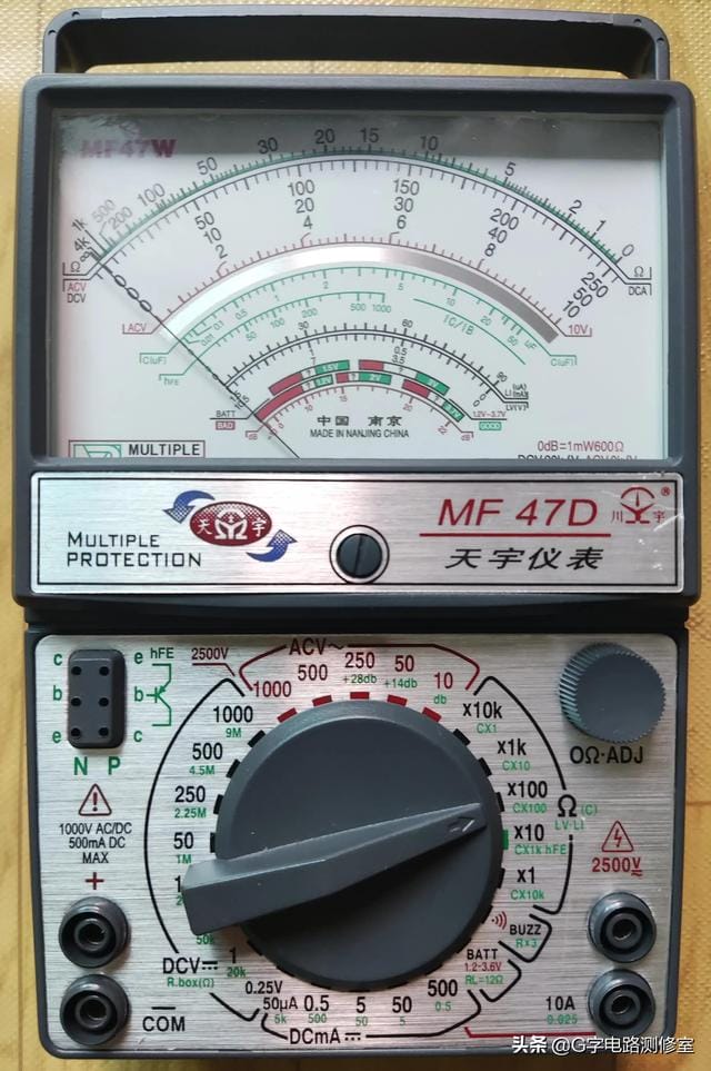 MF47万用表原理(谈MF47D型万用表的特殊功能及应用) MF47万用表原理 谈MF47D型万用表的特殊功能及应用