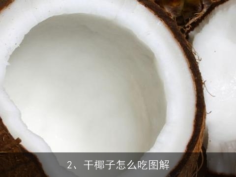 干椰的做法大全(干椰子怎么吃图解)