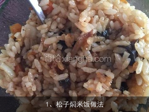 松子焖米饭做法(松子焖米饭做法大全)