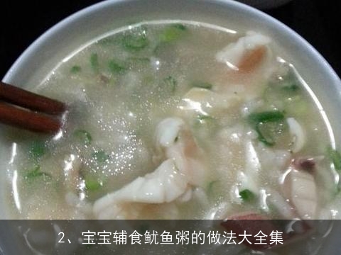 宝宝辅食鱿鱼粥的做法(宝宝辅食鱿鱼粥的做法大全集)